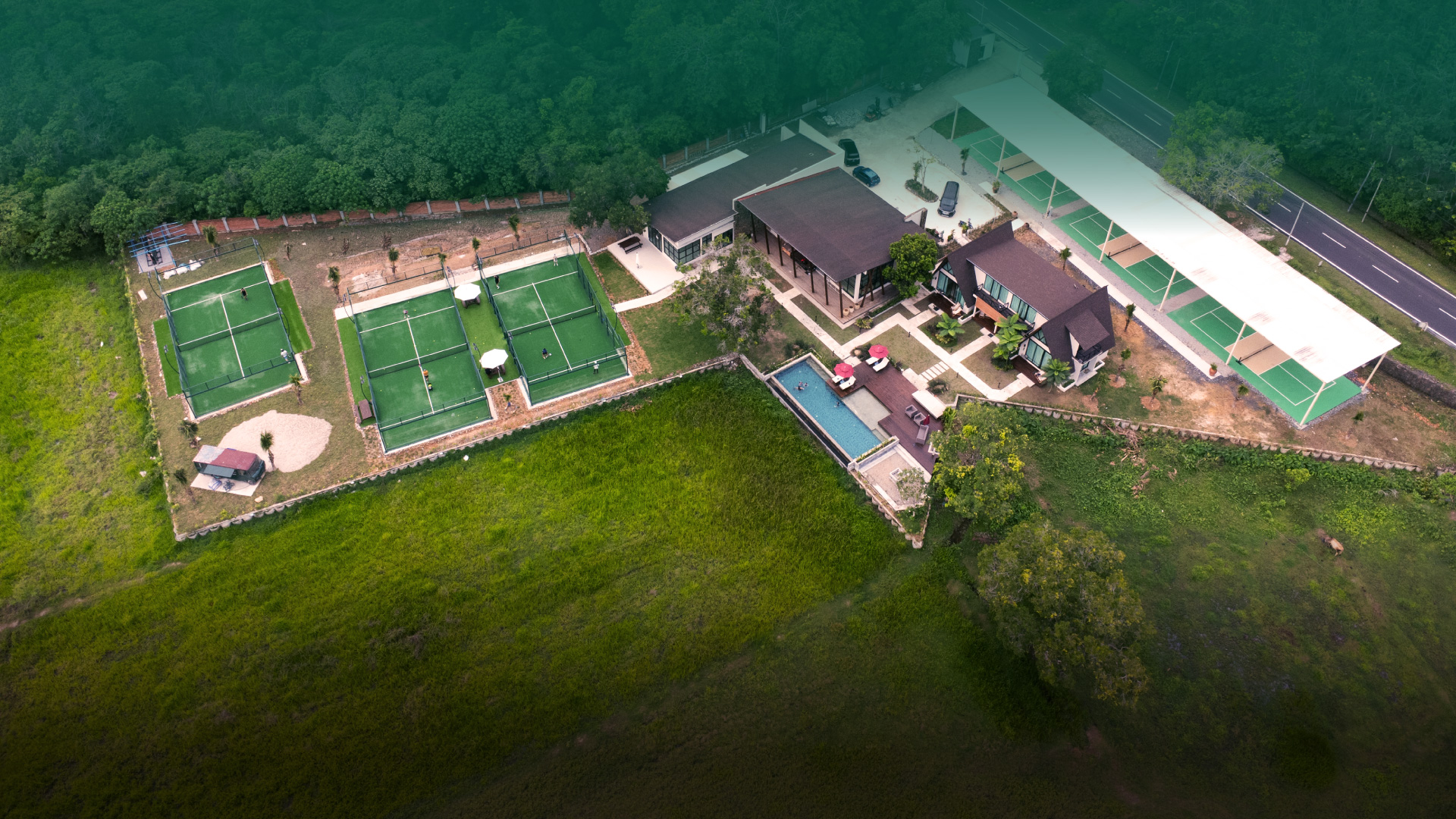 Aerial view of Padé Club & Resort, Langkawi